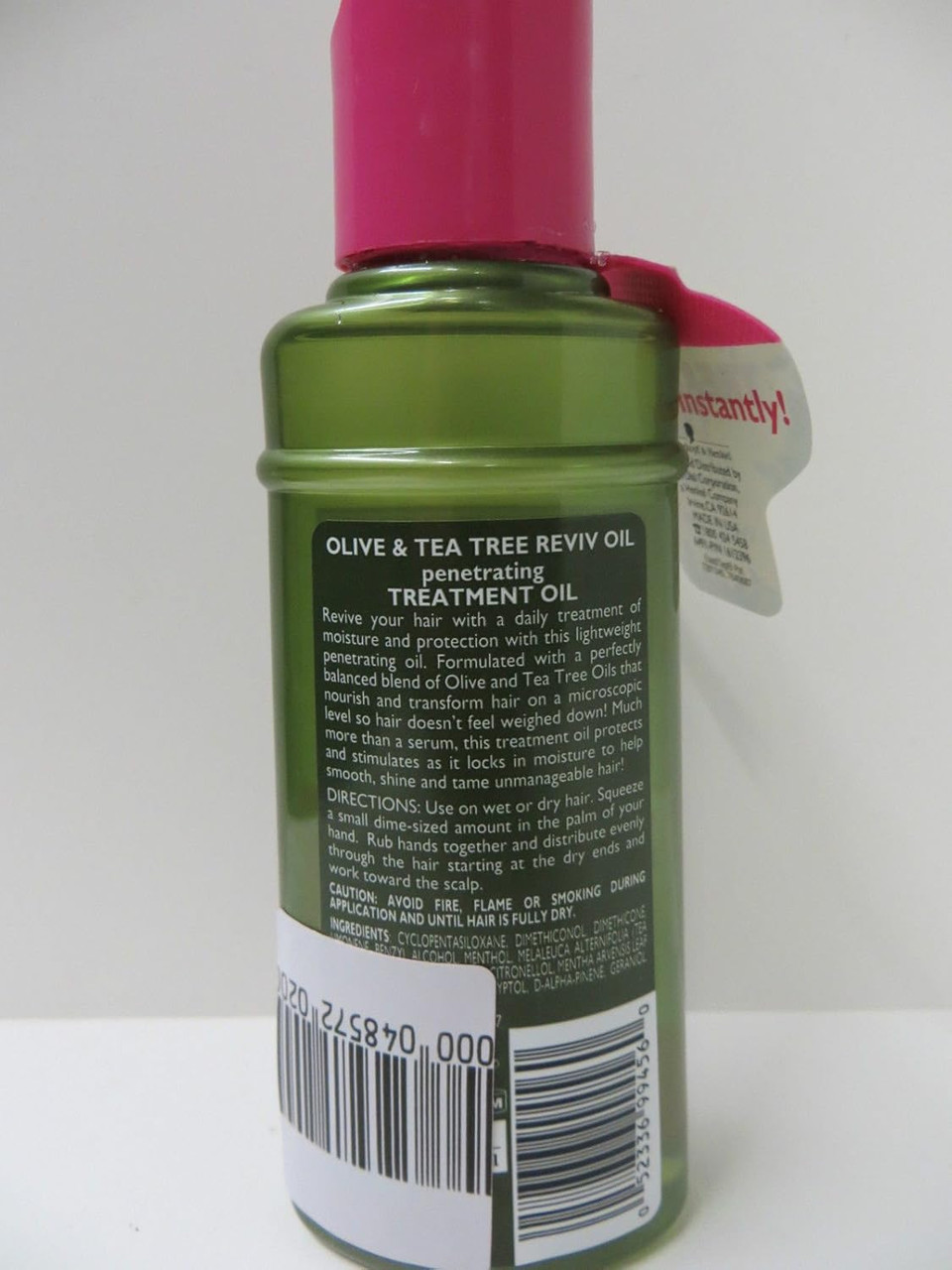 Smooth And Shine Olive And Tea Tree Treatment Oil, 4 Ounce