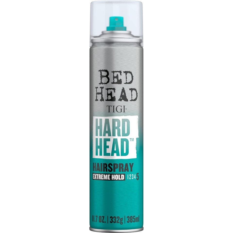 Tigi Bed Head Hard Head Hairspray For Extra Strong Hold 11.7 Oz