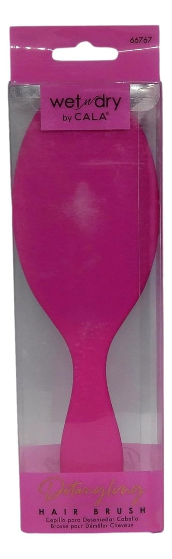 Cala Wet-N-Dry Fuchsia Hair Brush