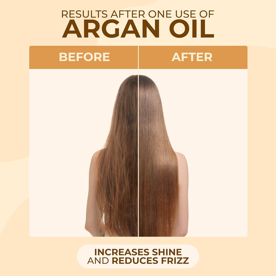 Naissant Elixir Argan Oil Hair Treatment | Frizz Control, Heat And Uv Protection For Color Treated And Natural Hair | Nourishes, Repairs, And Softens | Increases Shine And Color Vibrancy (4 Floz)