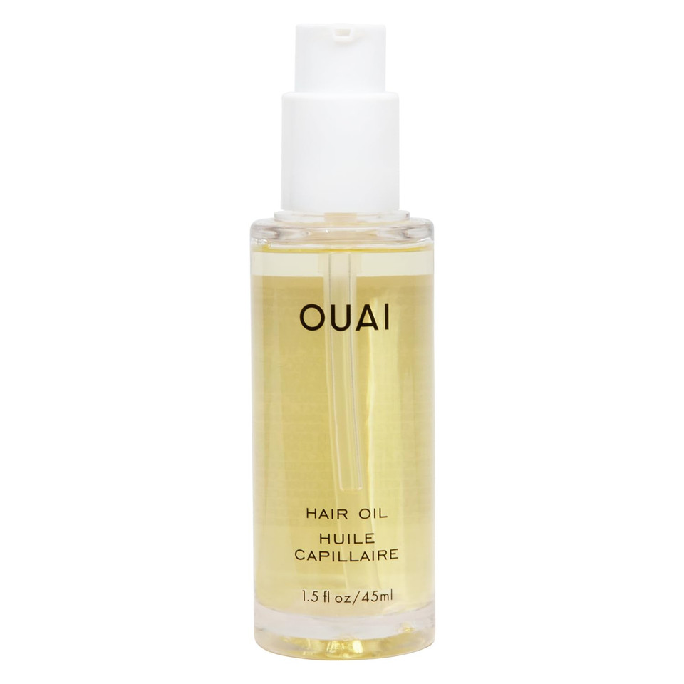 Ouai Hair Oil Travel Size - Hair Heat Protectant Oil For Frizz Control - Adds Shine And Smooths Split Ends - Color Safe Formula - Paraben, Phthalate And Sulfate Free (0.45 Oz)
