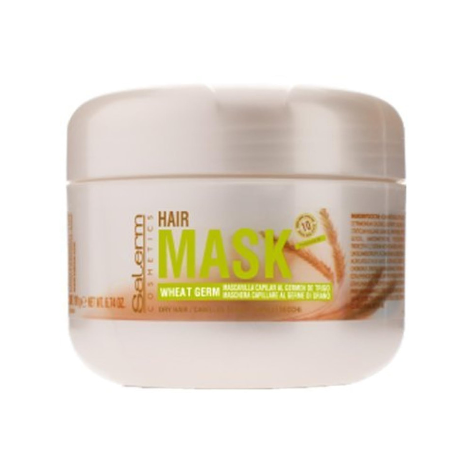 Salerm Capillary Mask Wheat Germ 200 Ml / 191 G / 6.74 Oz For Dry Hair