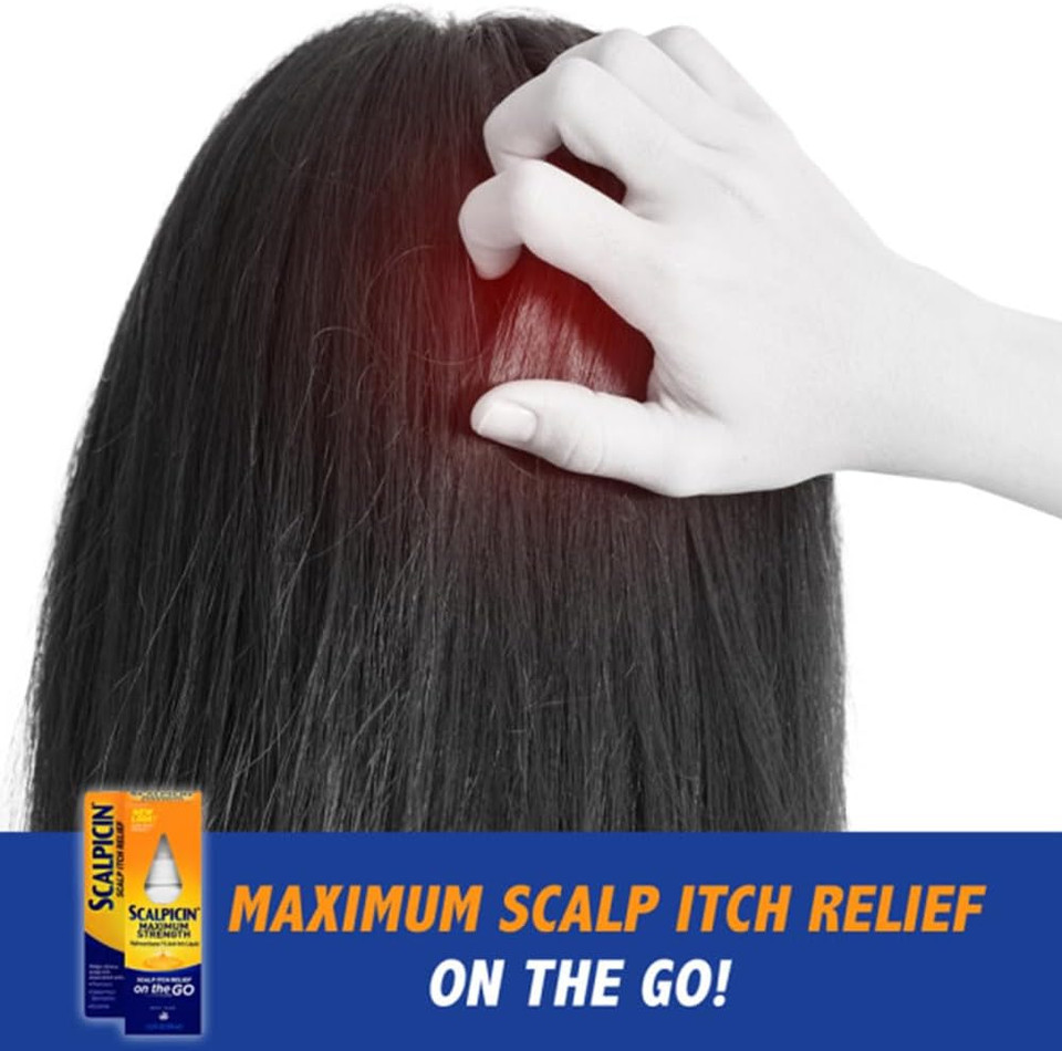 Scalpicin Maximum Strength Scalp Itch Relief, 1.5 Ounce