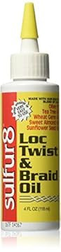 Sulfur-8 Loc Twist & Braid Oil 115 Ml By Sulfur 8
