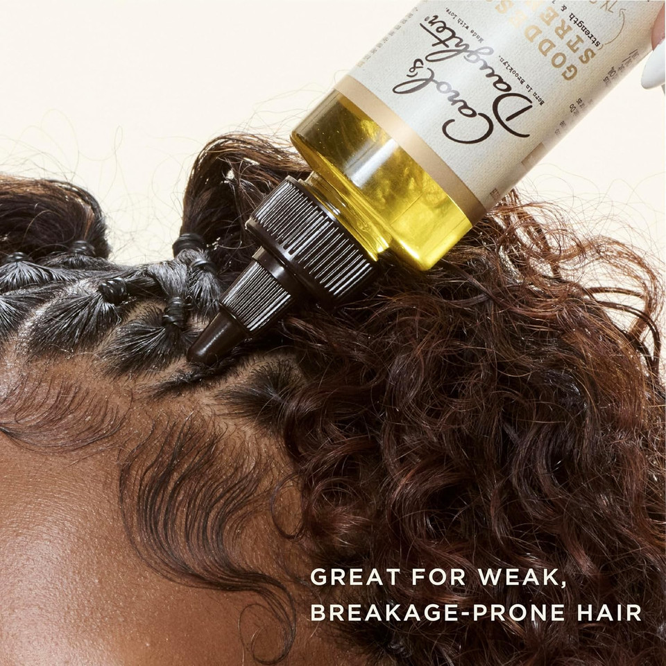 Carol'S Daughter Goddess Strength 7 Oil Blend Scalp And Hair Oil For Waves, Coils And Curls, Hair Treatment With Castor Oil, 4.2 Fl Oz Carol'S Daughter Goddess Strength 7 Oil Blend Scalp And Hair Oil For Waves, Coils And Curls, Hair Treatment With Castor Oil, 4.2 Fl Oz