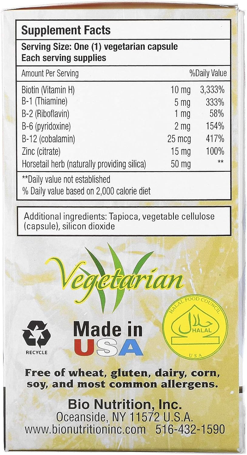 Healthy Hair W/Biotin 60 Vgc