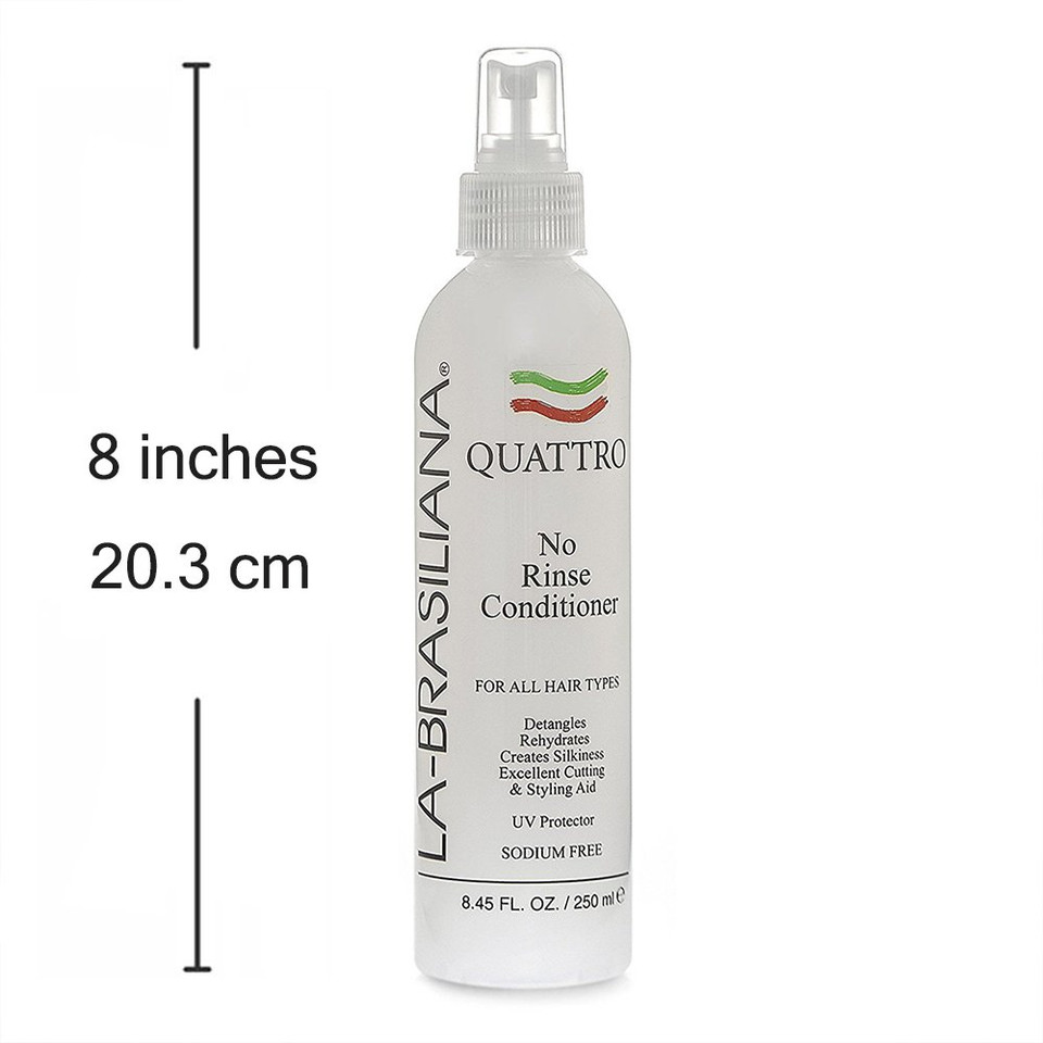 La-Brasiliana Quattro No Rinse Conditioner, 8.45 Fl.Oz