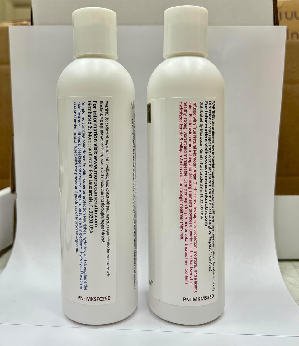 Gold Series Brazilian Keratin Hair Treatment Blowout Smoothing Straightening Hair Professional Salon Grade Long Lasting Natural Organic Results (Large 4 Pc Set)