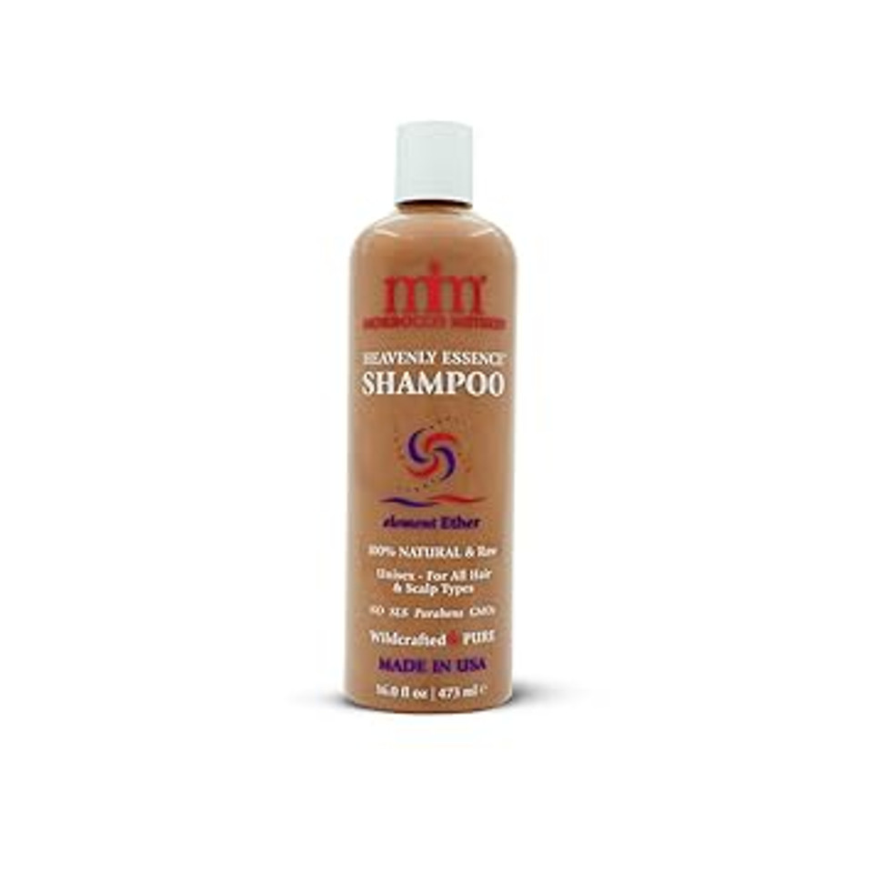 Morrocco Method Heavenly Essence Shampoo. 100% Natural & Raw. Unisex For All Hair & Scalp Types. No Sls, Parabens Or Gmo'S. Made In Usa. 2 Oz