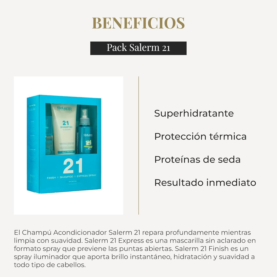 Salerm 21 Silk Protein Sets - Trio Gifts Set