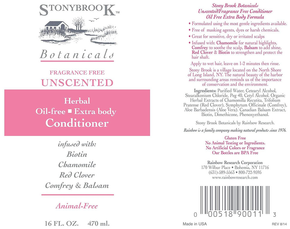 Conditioner Unscented -- 16 Fl Oz