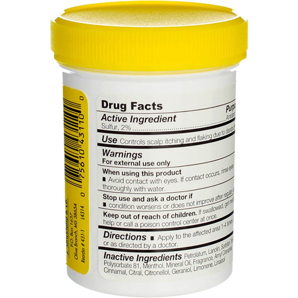 Sulfur 8 Hair And Scalp Conditioner, 4 Ounce