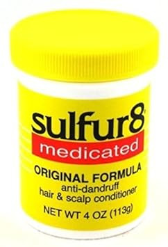 Sulfur-8 Conditioner Original Hair & Scalp Jar 4 Ounce (118Ml) By Sulfur 8
