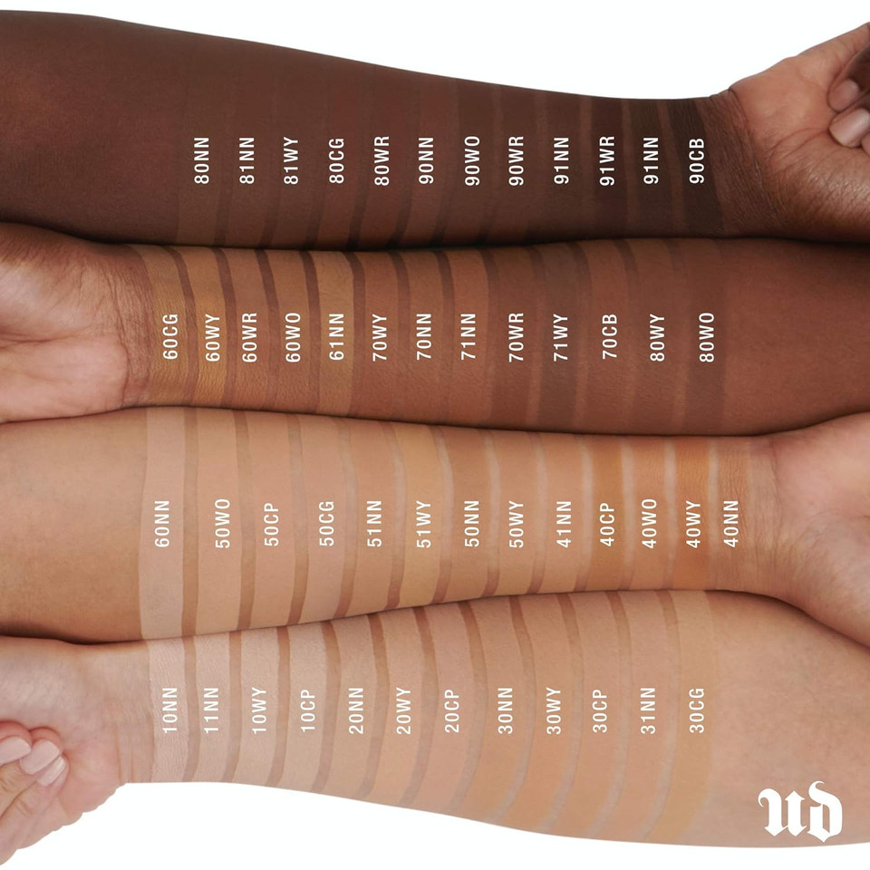 Urban Decay Stay Naked Weightless Liquid Foundation - Buildable Coverage With No Caking - Matte Finish Lasts Up To 24 Hours - Waterproof & Sweatproof - 1.0 Fl Oz90Nn