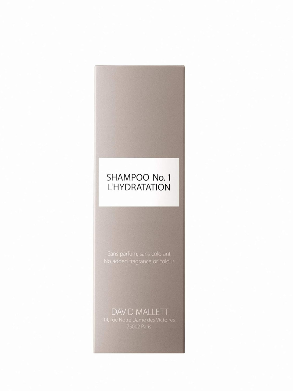 David Mallett Shampoo No.1 L'Hydration, 50 Ml