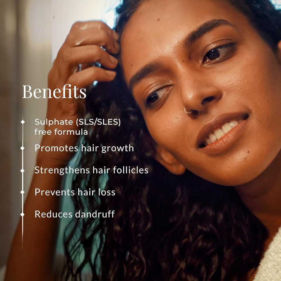 Forest Essentials Bhringraj & Shikakai Hair Cleanser, 50Ml, Unscented, Green, Unisex, Adults, Hair Thinning, Hair Loss, Dandruff