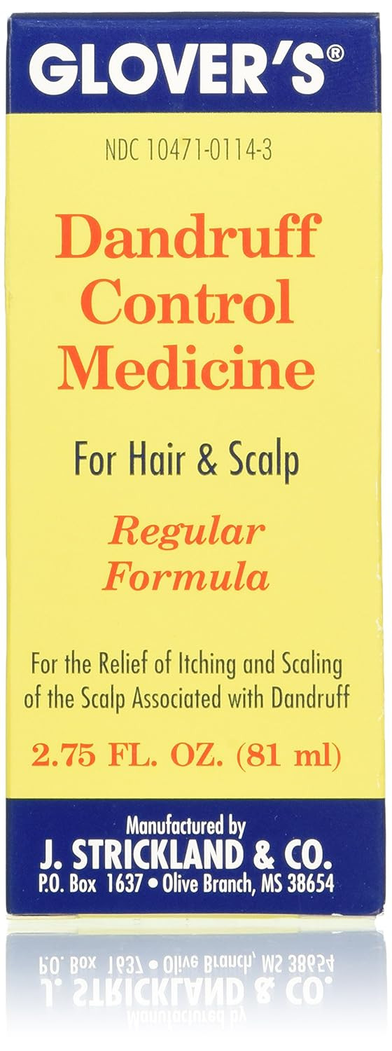 Glovers Dandruff Control Medicine Regular Formula 2.75 Oz