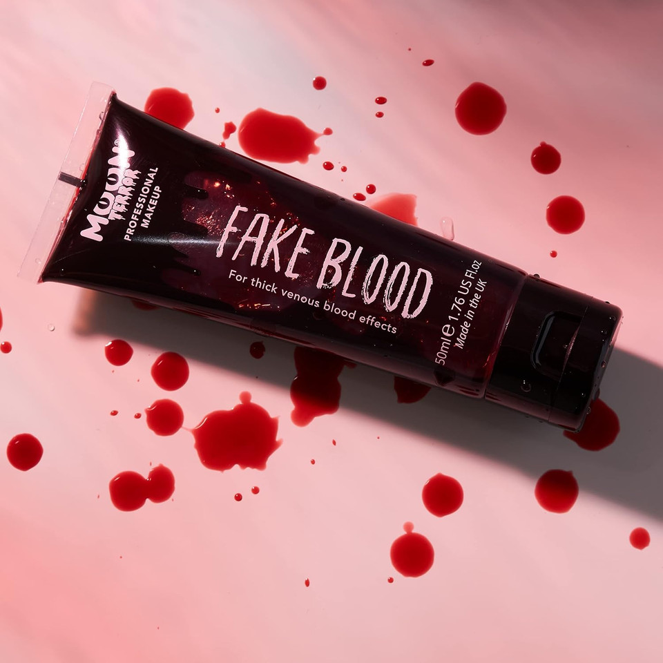 Pro Fx Fake Blood - 1.69Fl Oz - Sfx Make Up For Halloween Vampire Zombie Theatre - Special Effects Make Up