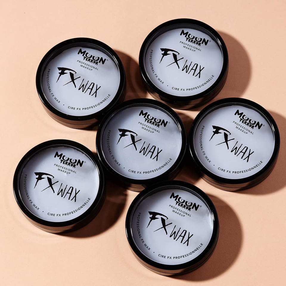 Pro Fx Scar Modelling Wax By Moon Terror - 0.70Oz X6 - Sfx Make Up, Fake Scars, Skin Modelling, Special Effects Make Up