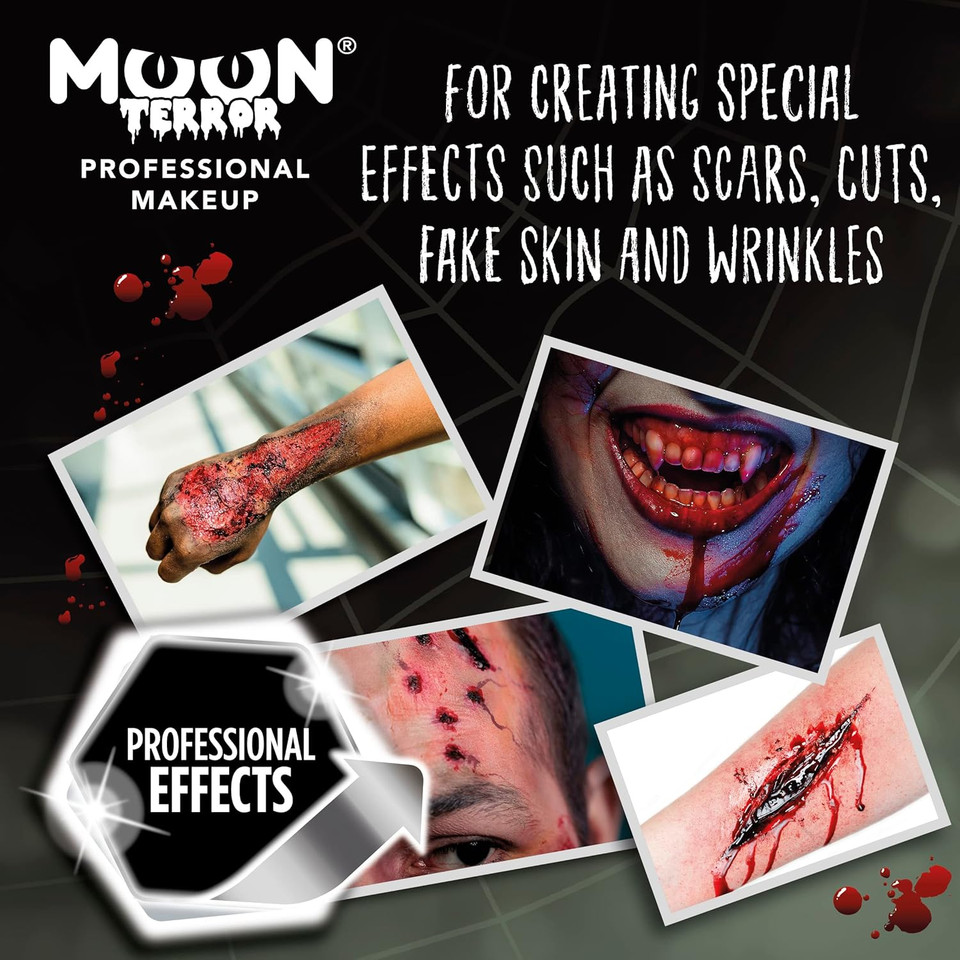 Pro Fx Scar Modelling Wax Crayon By Moon Terror - 0.12Oz - Sfx Make Up, Fake Scars, Skin Modelling, Special Effects Make Up