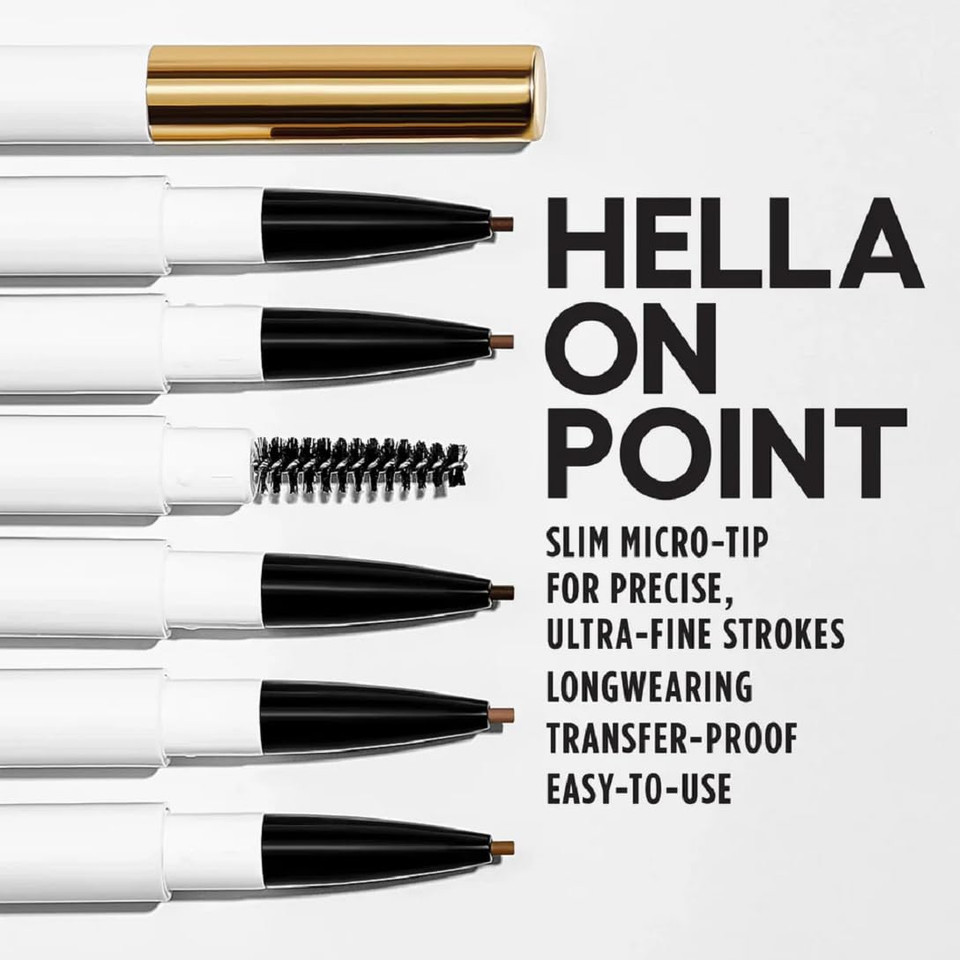 Gxve Hella On Point Ultra-Fine Brow Pencil #1 Neutral Blonde