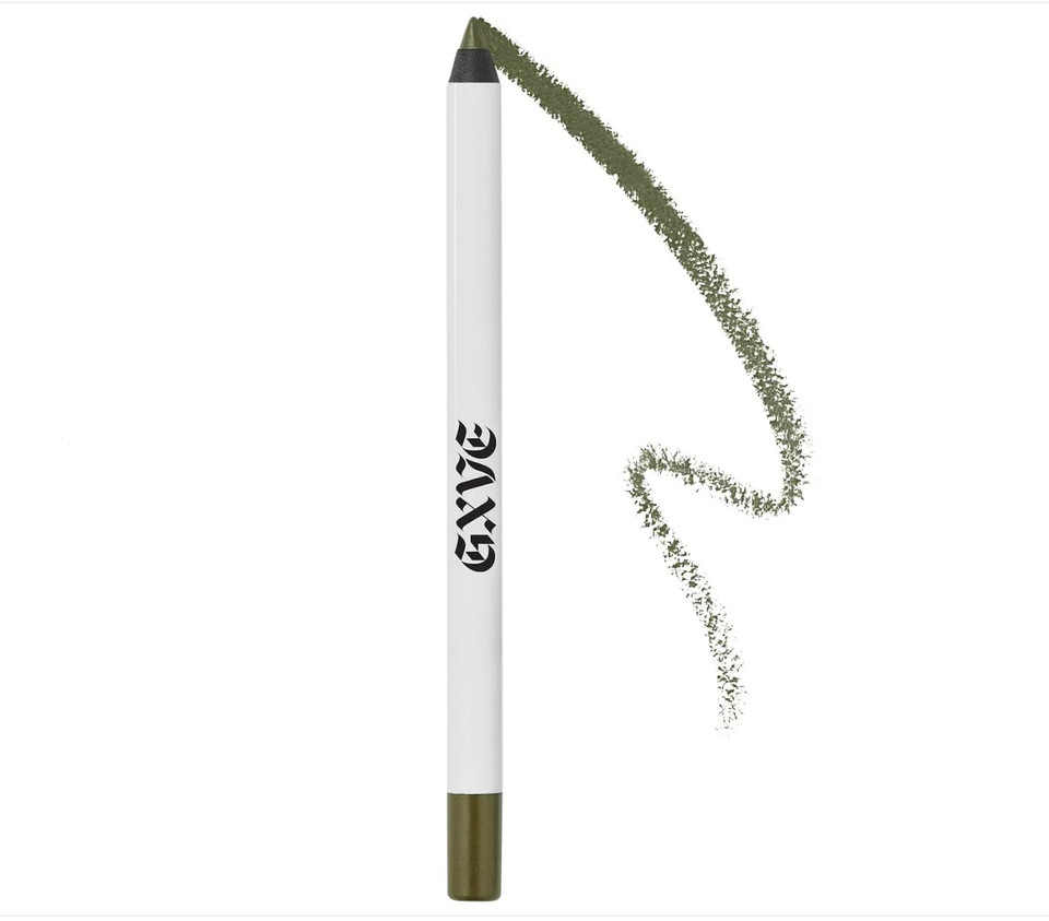 Gxve Line It Up 24 Hr Gel Pencil Waterproof Eyeliner .04 Oz (Greener Pastures (Shimmering Gilded Green))