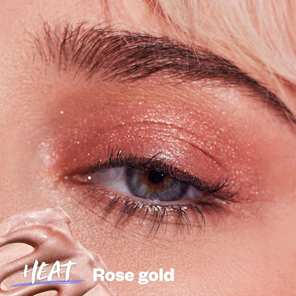 Kosas 10-Second Eye Gel Watercolor Eyeshadow: Moisturizing And Brightening Shimmer Eyeshadows - Heat Kosas 10-Second Eye Gel Watercolor Eyeshadow: Moisturizing And Brightening Shimmer Eyeshadows - Heat