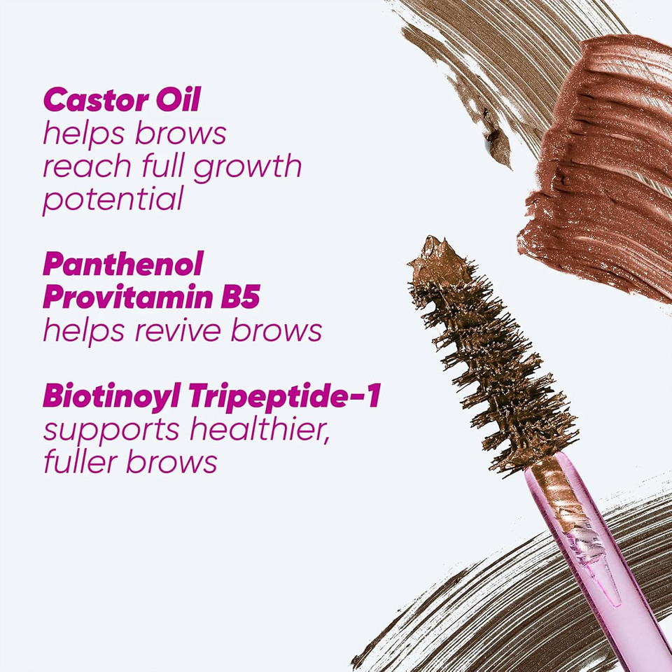 Kosas Air Brow Tinted Gel With Clean, Vegan Ingredients For Fluffy, Full And Healthy Brows, Longwear (Medium Chocolate Brown) Kosas Air Brow Tinted Gel With Clean, Vegan Ingredients For Fluffy, Full And Healthy Brows, Longwear (Medium Chocolate Brown)