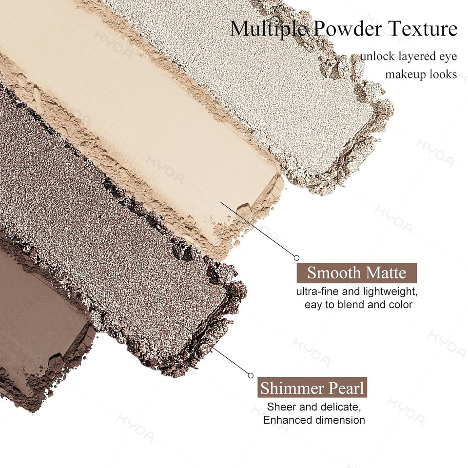 Kyda 4 Colors Apricot Eyeshadow Palette, Nude Apricot Brown Eyes Shadow, Shimmer Golden Champagne Eyes Glitters, Warm-Toned Eyeshadow With Ultra-Fine Silky Finish, High Pigment Eyes Makeup Kyda 4 Colors Apricot Eyeshadow Palette, Nude Apricot Brown Eyes Shadow, Shimmer Golden Champagne Eyes Glitters, Warm-Toned Eyeshadow With Ultra-Fine Silky Finish, High Pigment Eyes Makeup