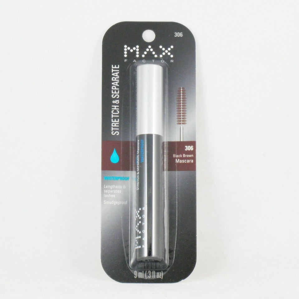 Max Factor Stretch & Separate Mascara Waterproof 306 Black Brown