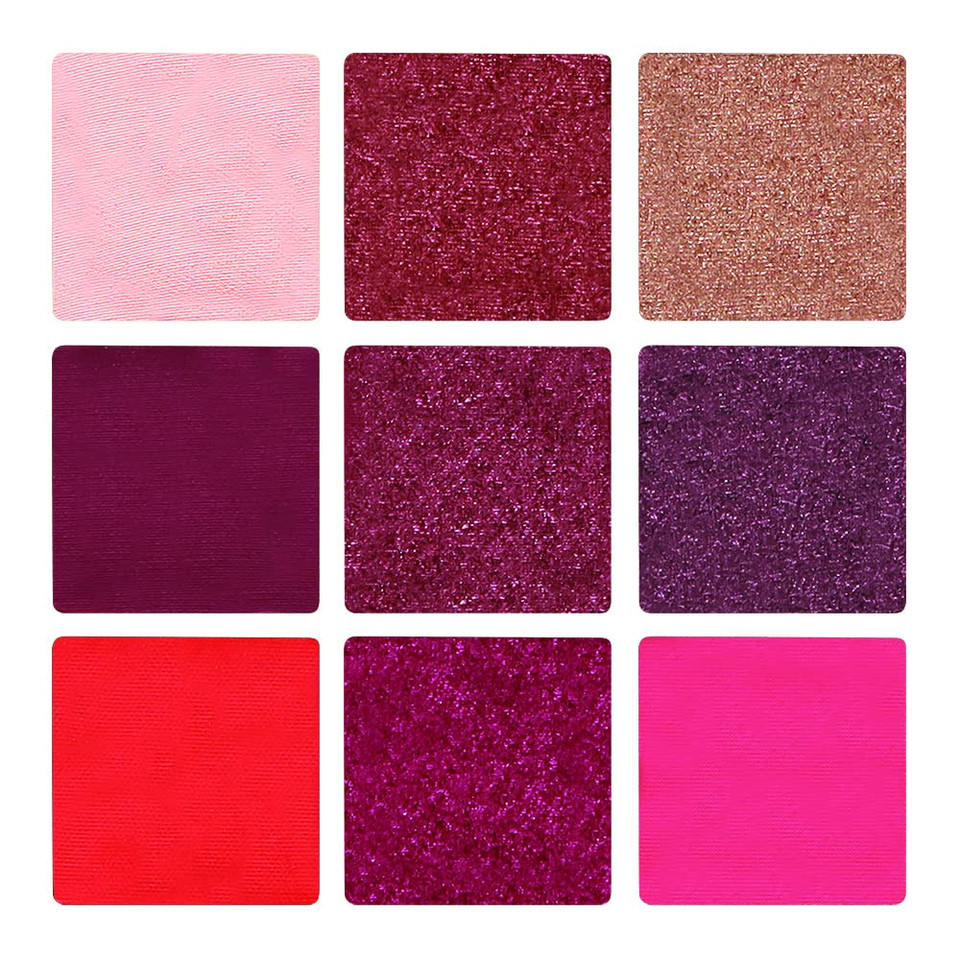 Nicka K New York Makeup Nine Color Shadow Palette (Poison Apple)