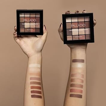 Palladio Ultimate Pro Eyeshadow Palettes, Professional And Personal Use, 35 High Pigmented Powder Colors, Matte, Shimmer, Satin Finishes, Long Lasting (Spring 2020)