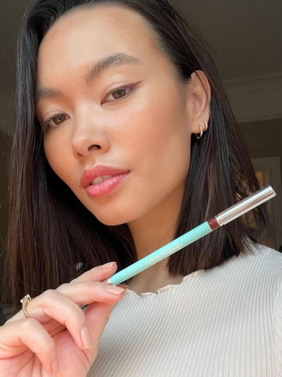 Sweed - Satin Eyeliner | Creamy-Matte, Rich Color, Long-Lasting Wear | Vegan, Cruelty-Free, Clean Beauty (Diana Blue) Sweed - Satin Eyeliner | Creamy-Matte, Rich Color, Long-Lasting Wear | Vegan, Cruelty-Free, Clean Beauty (Diana Blue)