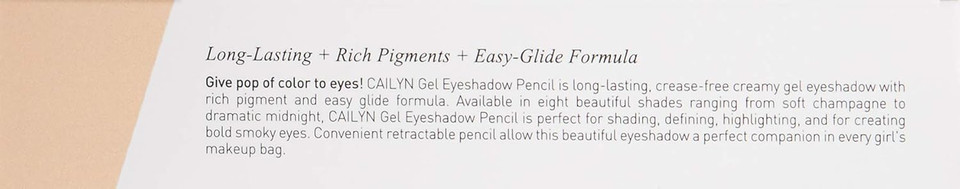 Cailyn Gel Eyeshadow Pencil, Champagne
