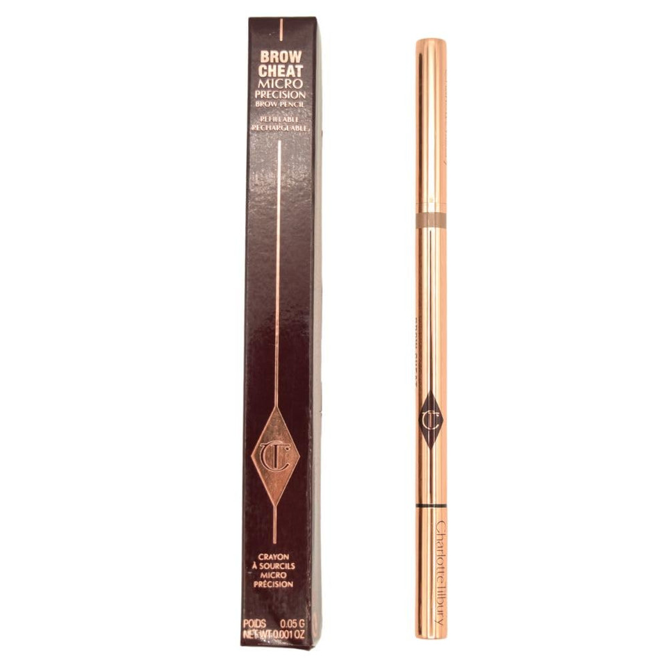 Charlotte Tilbury Brow Cheat Micro Brow Pencil Light Blonde - Cool Undertones For Fair, Red And Light Blonde Brows