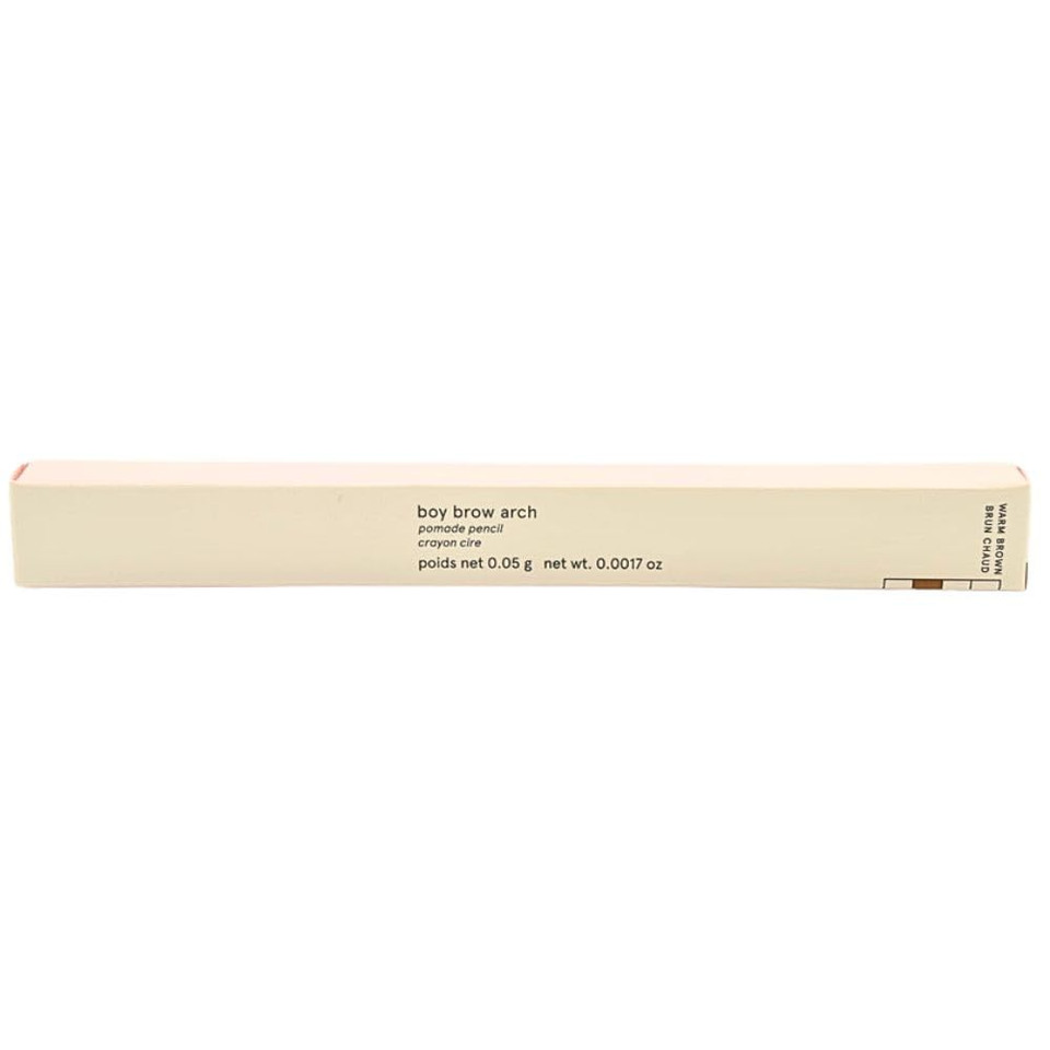 Glossier Boy Brow Arch 2-In-1 Longwear Pomade Eyebrow Pencil Warm Brown