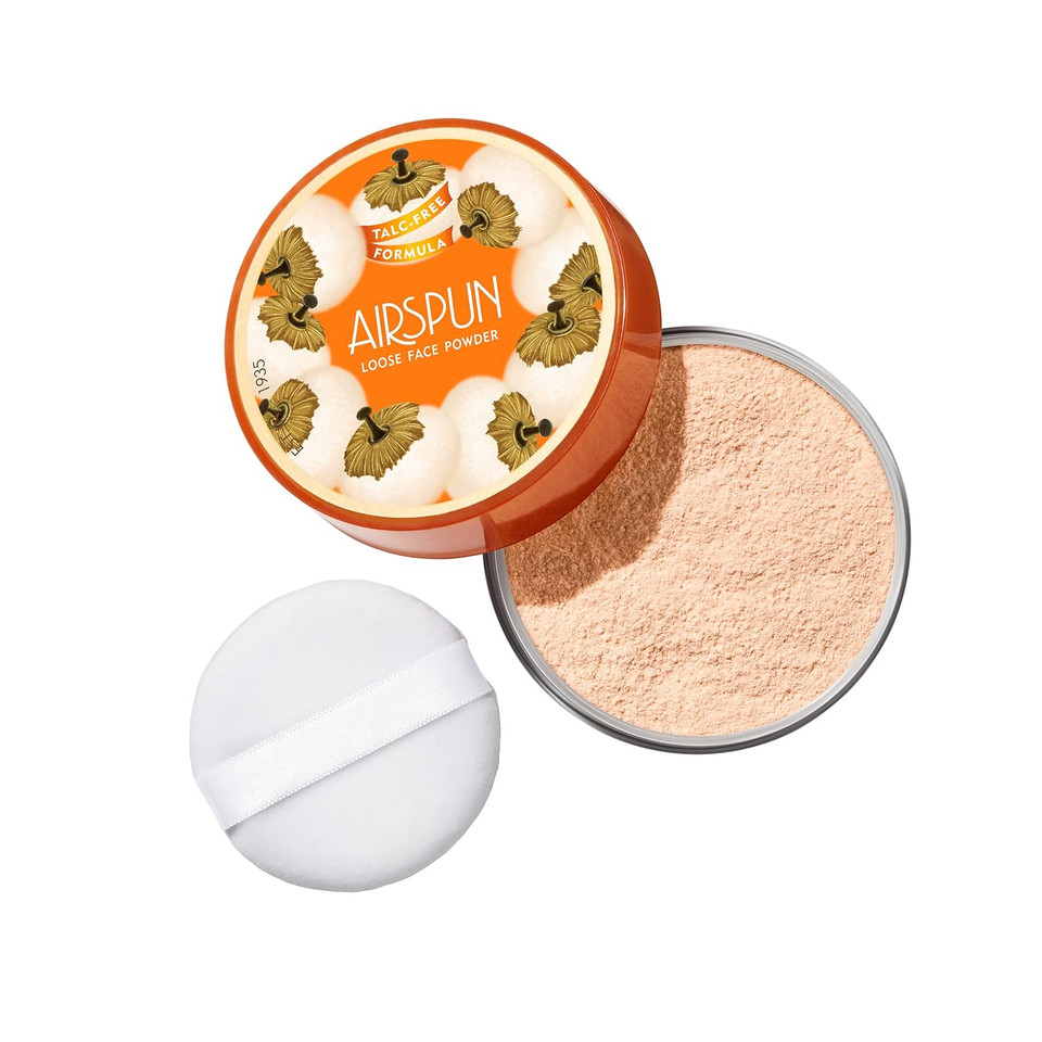 Airspun Loose Powder Honey Beige & Coty Loose Face Powder Naturally Neutral
