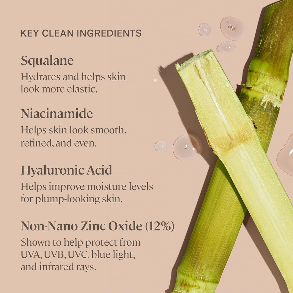 Ilia - Super Serum Skin Tint Spf 40 | Non-Comedogenic, Vegan, Lightweight To Help Against Blue Light, + Pollution While Hydrating, Smoothing, + Refining (Miho St17, 1 Fl Oz | 30 Ml)