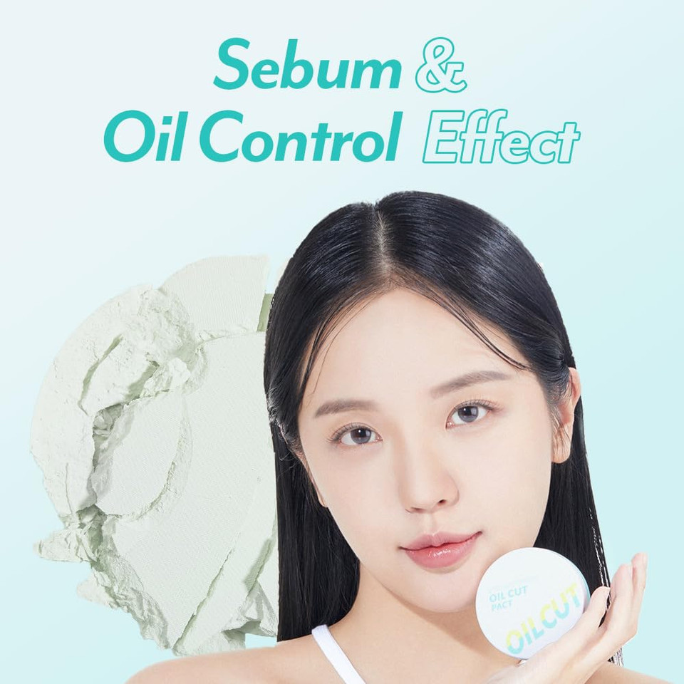 I'M Meme Compact - Tone-Up Pact | Korean Pressed Setting Powder For Pink Blur Effect, With Calamine, Makeup Powder Foundation, Translucent Compact, Finishing Powder, Oil Control Face Powder, 0.35 Oz