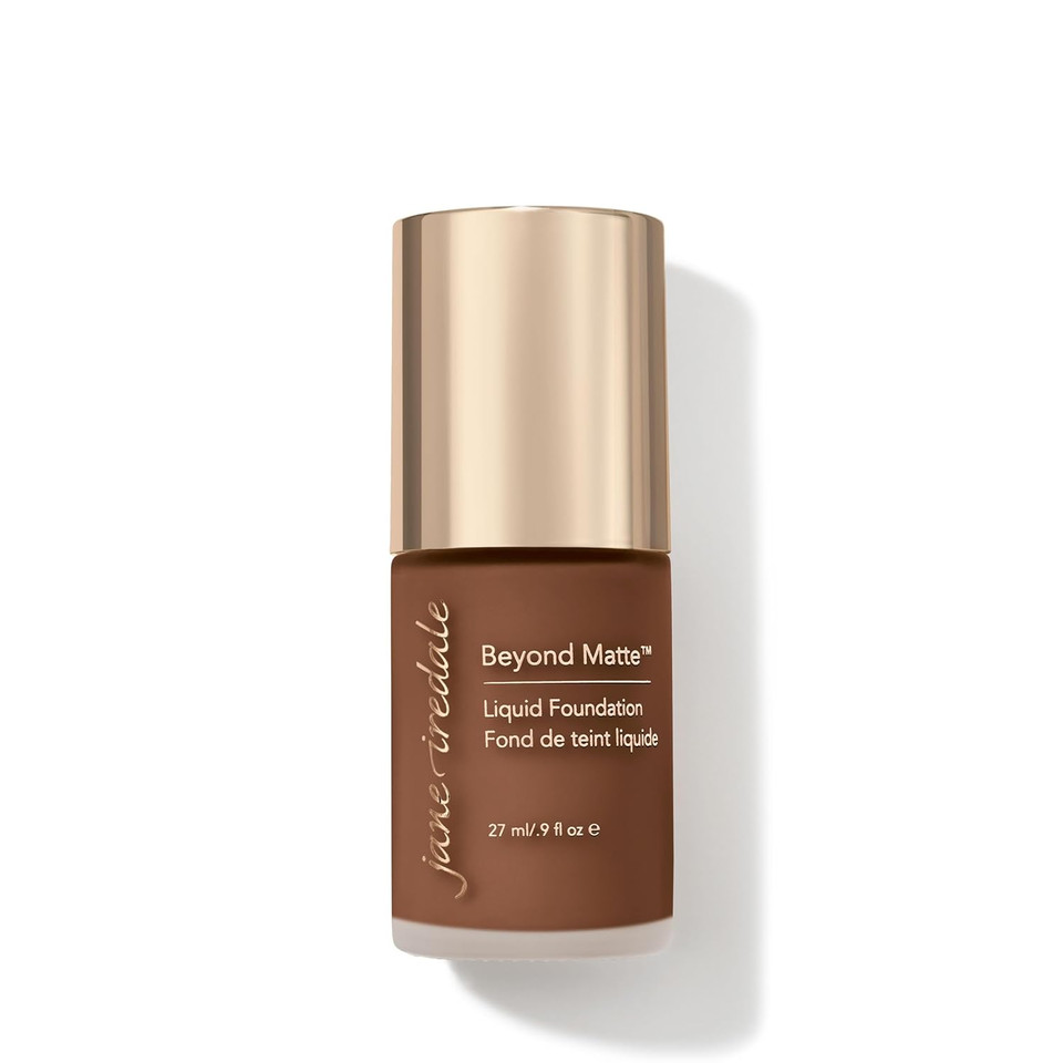 Jane Iredale Beyond Matte 3-In-1 Liquid Foundation Lightweight, Buildable Coverage With A Semi Matte Finish Vegan, Clean & Cruelty-Free Makeup