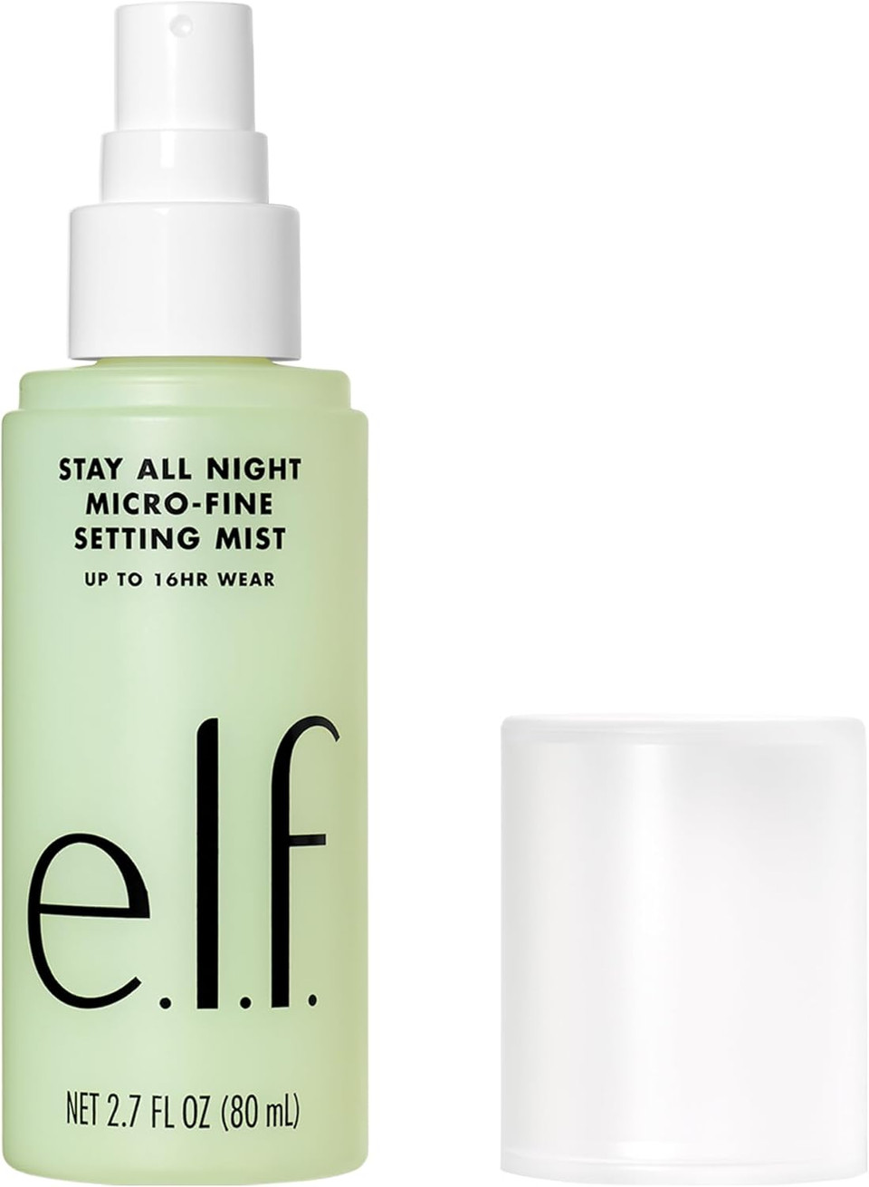 E.L.F. Stay All Night Micro-Fine Setting Mist, Hydrating & Refreshing Makeup Setting Spray For 16Hr Wear-Time, Vegan & Cruelty-Free, 2.7 Fl Oz
