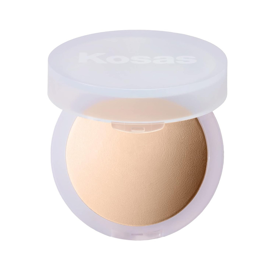 Kosas Cloud Set Face Setting Powder - Smoothing Shine Control, Soft, Sheer Translucent Makeup Finish, Portable & Long-Lasting Loose Pressed Baking Powder - Comfy (Sheer Medium) Kosas Cloud Set Face Setting Powder - Smoothing Shine Control, Soft, Sheer Translucent Makeup Finish, Portable & Long-Lasting Loose Pressed Baking Powder - Comfy (Sheer Medium)