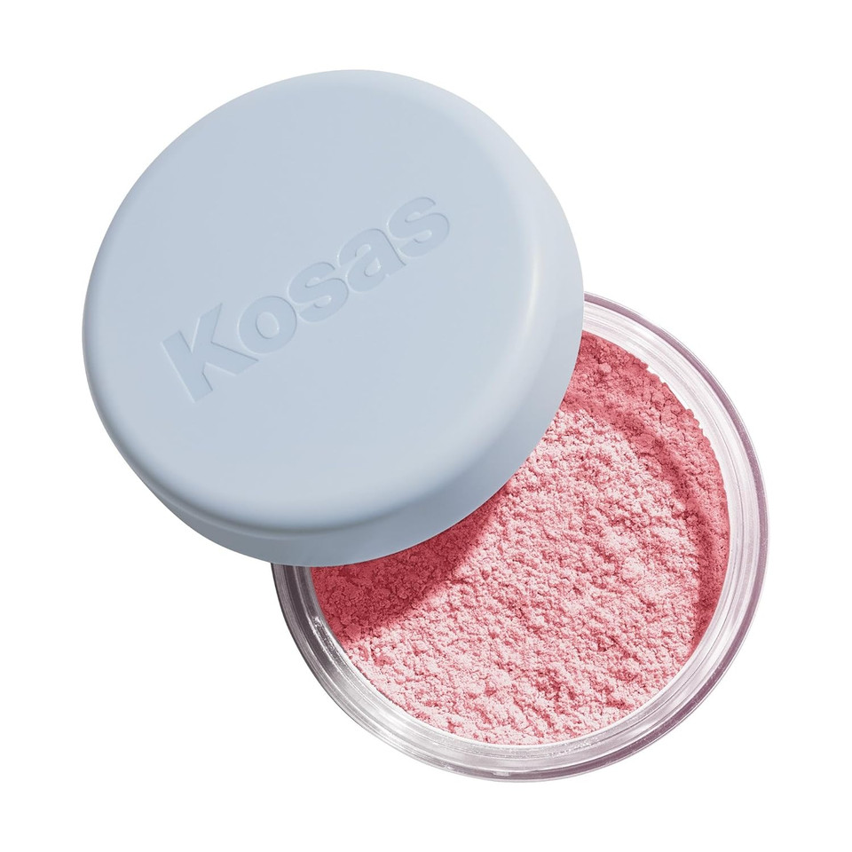 Kosas Cloud Set Loose Powder  Translucent Setting + Blurring Talc-Free Face Powder In Translucent - Peachy (Ultra Sheer Peach) Kosas Cloud Set Loose Powder  Translucent Setting + Blurring Talc-Free Face Powder In Translucent - Peachy (Ultra Sheer Peach)