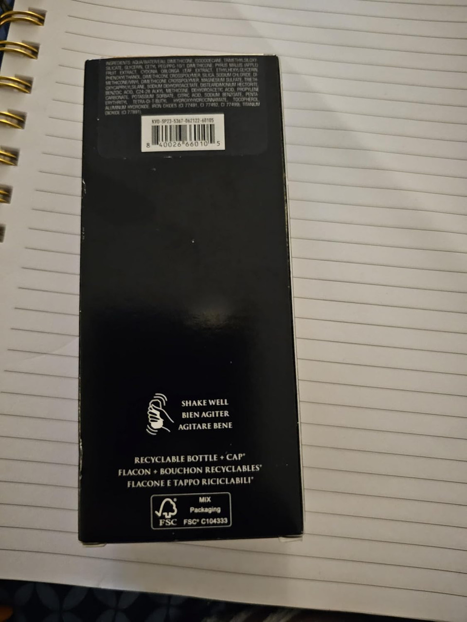 Kvd Beauty Good Apple Non-Comedogenic Full-Coverage Serum Foundation Medium 030