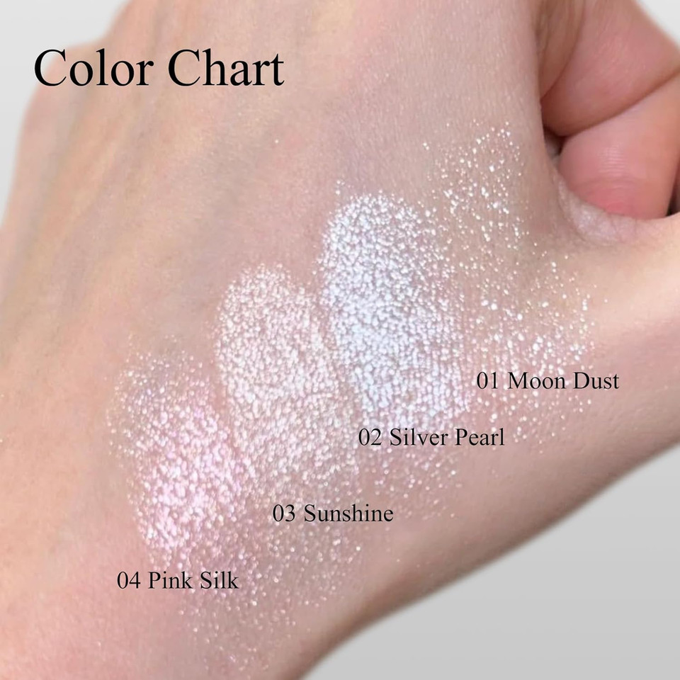 Kyda Highlighting Stick, Diamond Glitter Highlighter Makeup, Long-Lasting Wear Shimmer Eyeshadow Stick Eye Brightener Makeup-01 Kyda Highlighting Stick, Diamond Glitter Highlighter Makeup, Long-Lasting Wear Shimmer Eyeshadow Stick Eye Brightener Makeup-01
