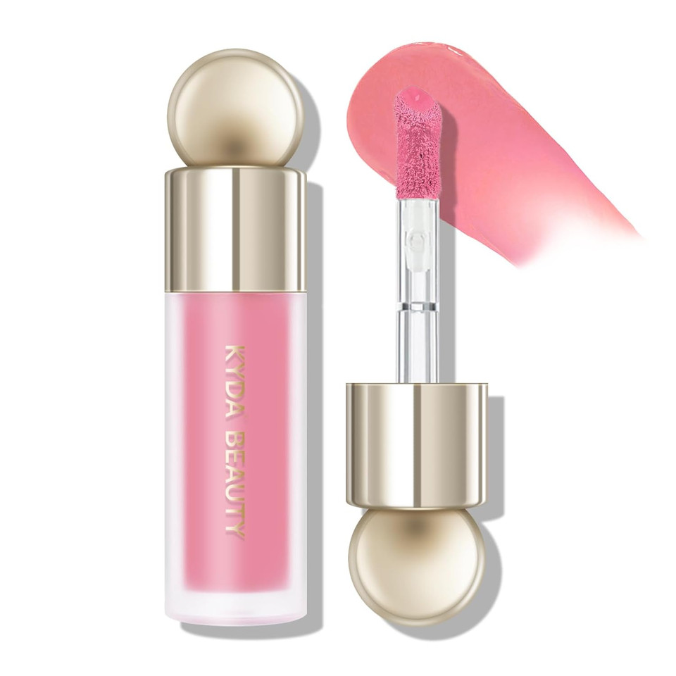 Kyda Liquid Blush, Matte Tinted For Cheeks, Lasting Dewy Finish, High Pigment Soft Creamy Blush, Blendable Lightweight Cover-Terracotta Color Kyda Liquid Blush, Matte Tinted For Cheeks, Lasting Dewy Finish, High Pigment Soft Creamy Blush, Blendable Lightweight Cover-Terracotta Color
