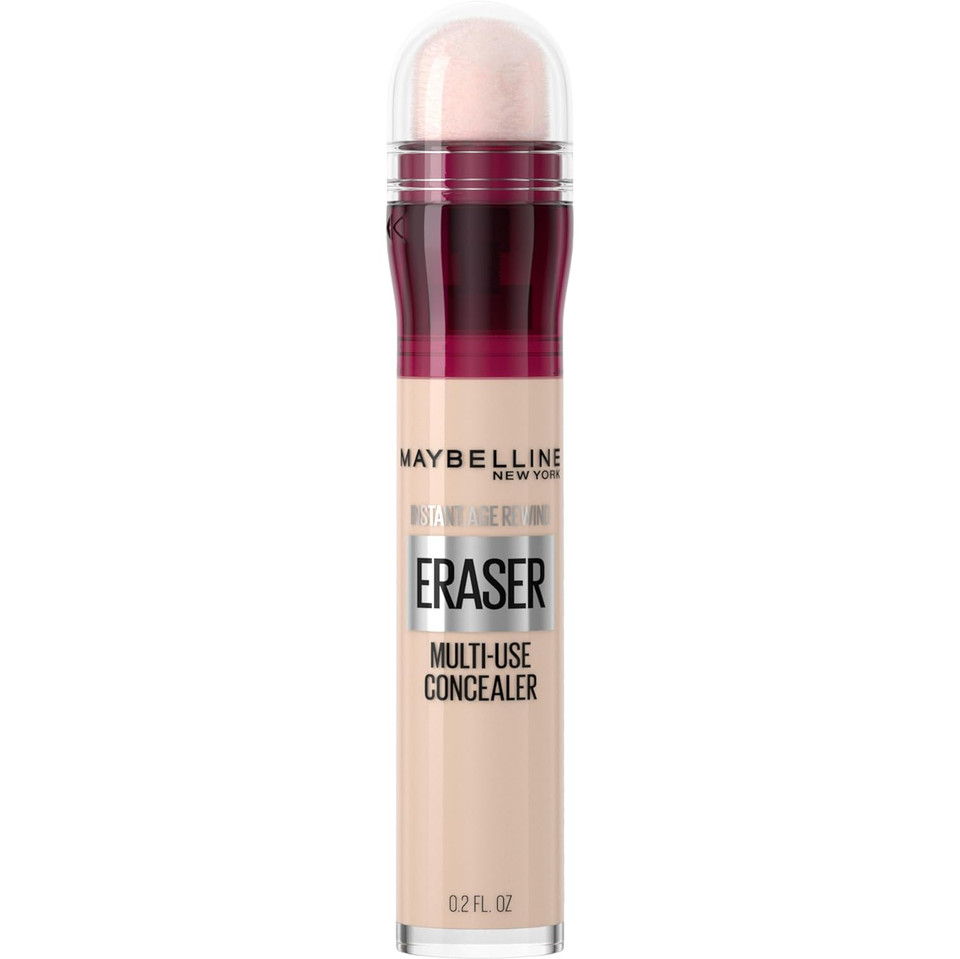 Maybelline Instant Age Rewind Instant Eraser Multi-Use Concealer, Crease-Resistant Coverage, Up To 12Hr Moisturizing Wear, 143, 1 Count