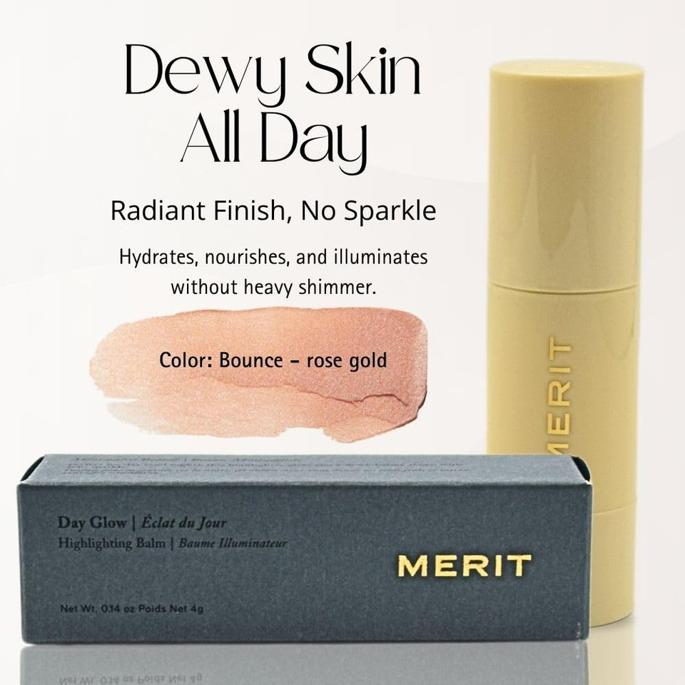 Merit Day Glow Dewy Highlighting Balm Bounce