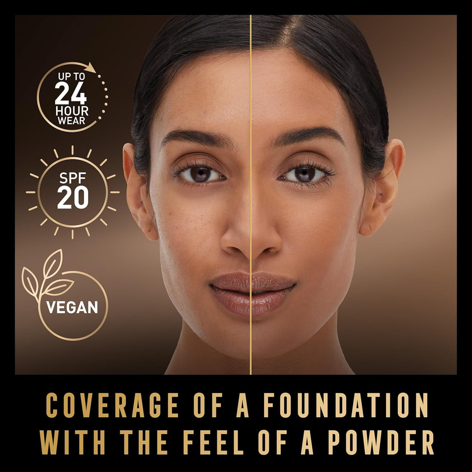 New Max Factor Facefinity Compact Foundation Spf20-01 Porcelain