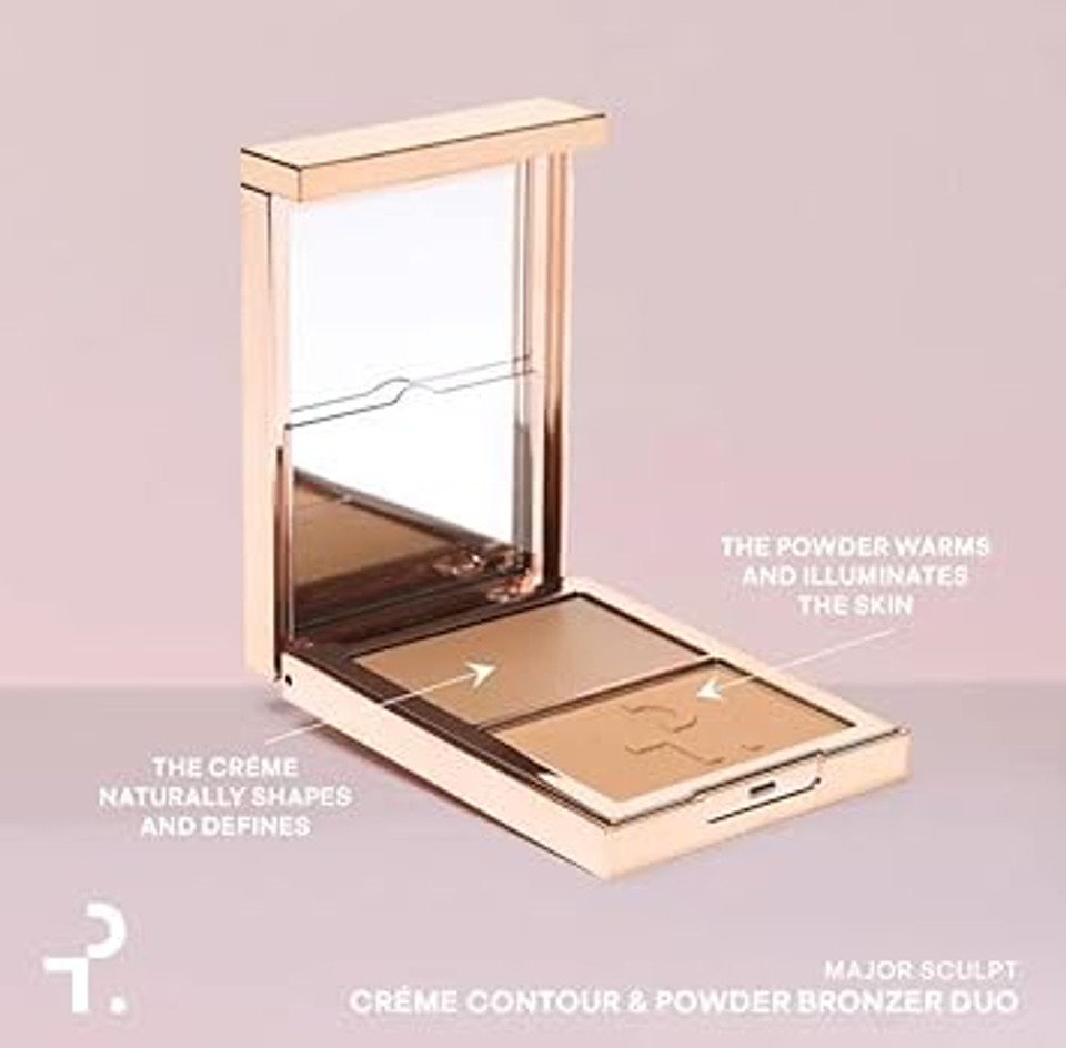 Patrick Ta Major Sculpt Creme Contour & Powder Bronzer Duo - She'S Bronzed